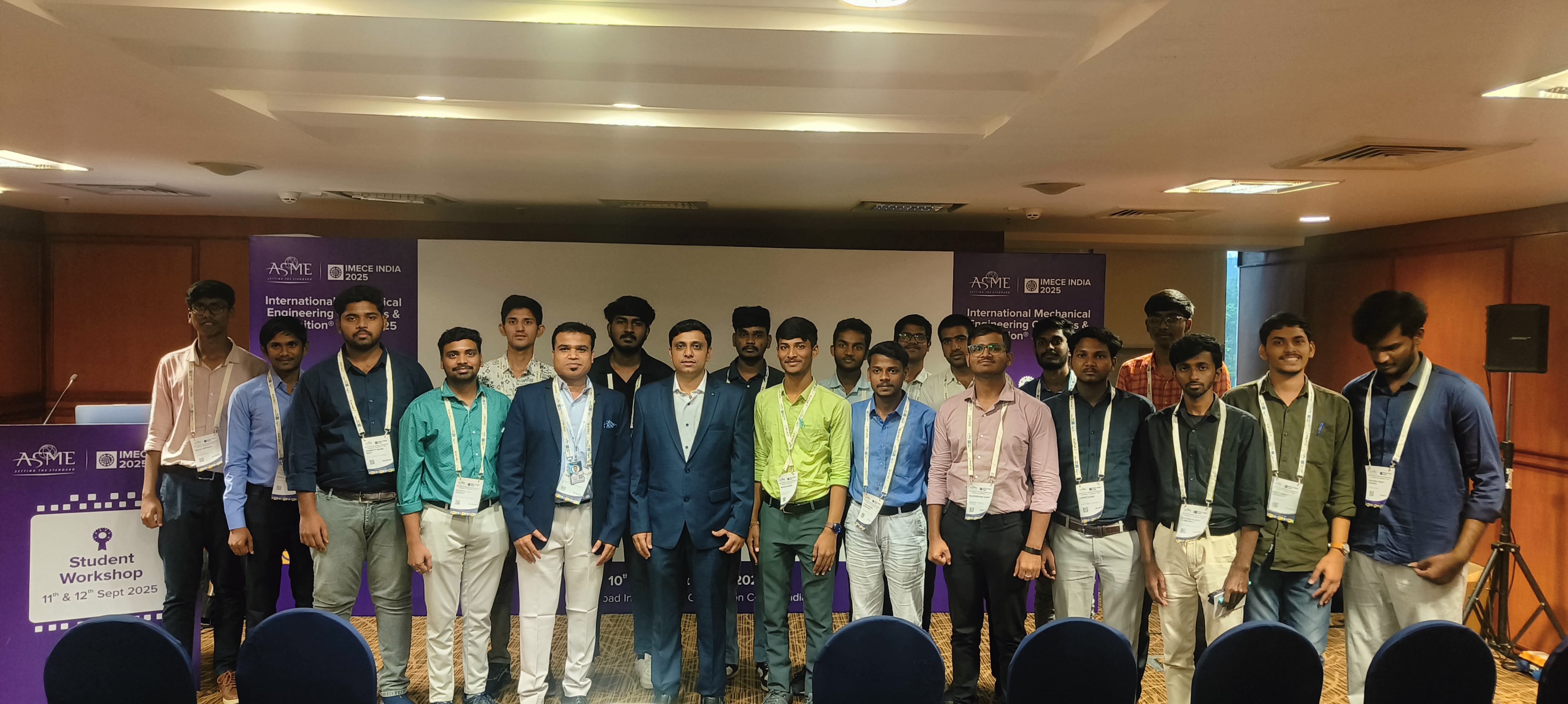ASME authorized training session at IMECE India 2025